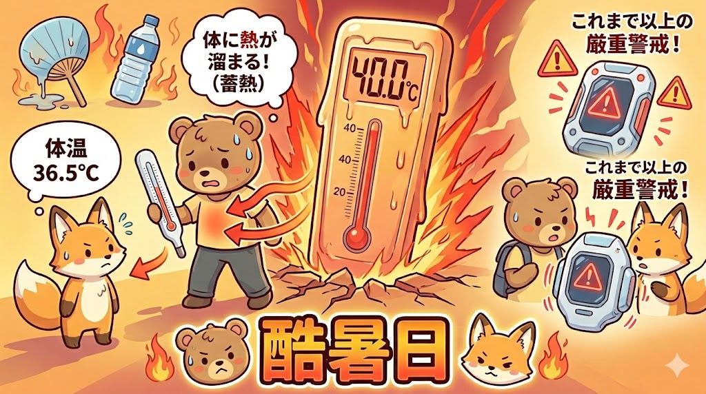 これまで以上の厳重な警戒が必要