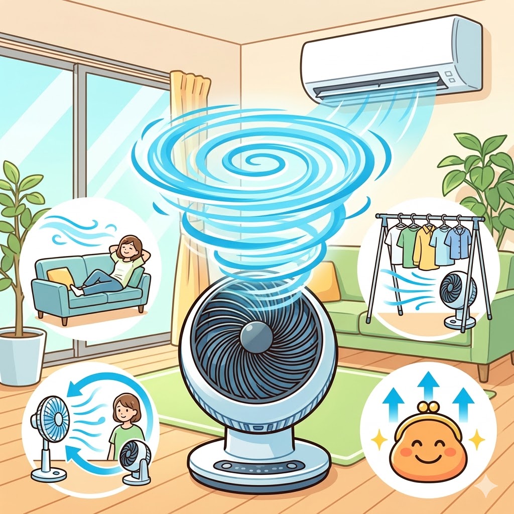 エアコンの助っ人として大活躍