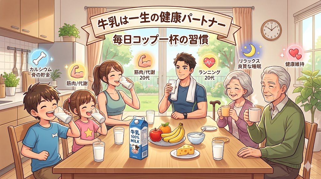 画像:「牛乳に相談」は大げさじゃない!知っておきたい牛乳の驚くべき健康パワーと活用術