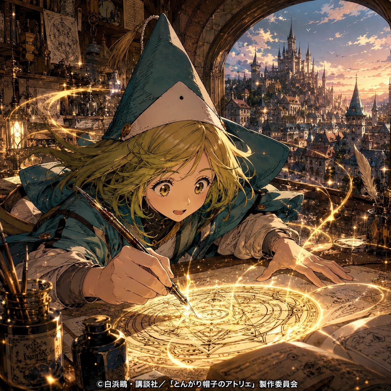 画像:アニメ版『とんがり帽子のアトリエ』が凄すぎる!「1秒も目が離せない」圧倒的作画の魅力