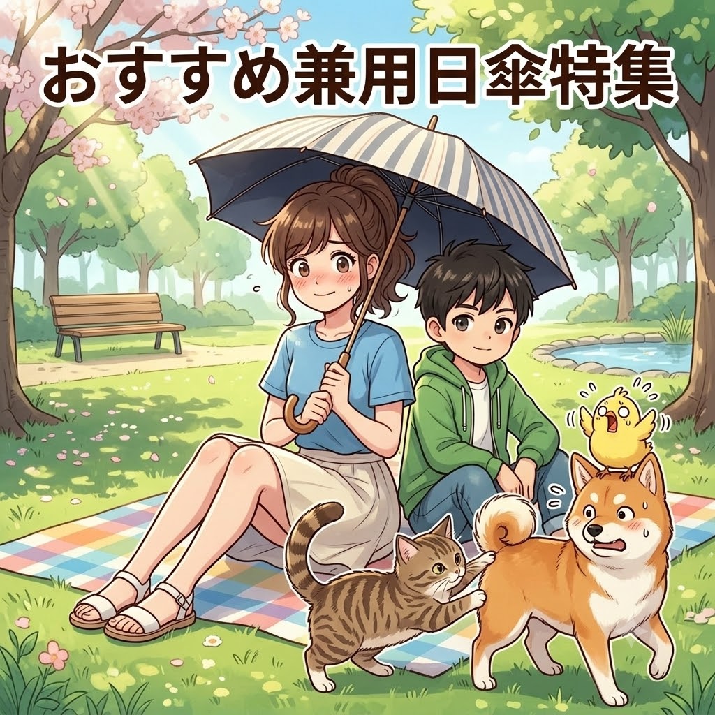 おすすめ兼用日傘特集