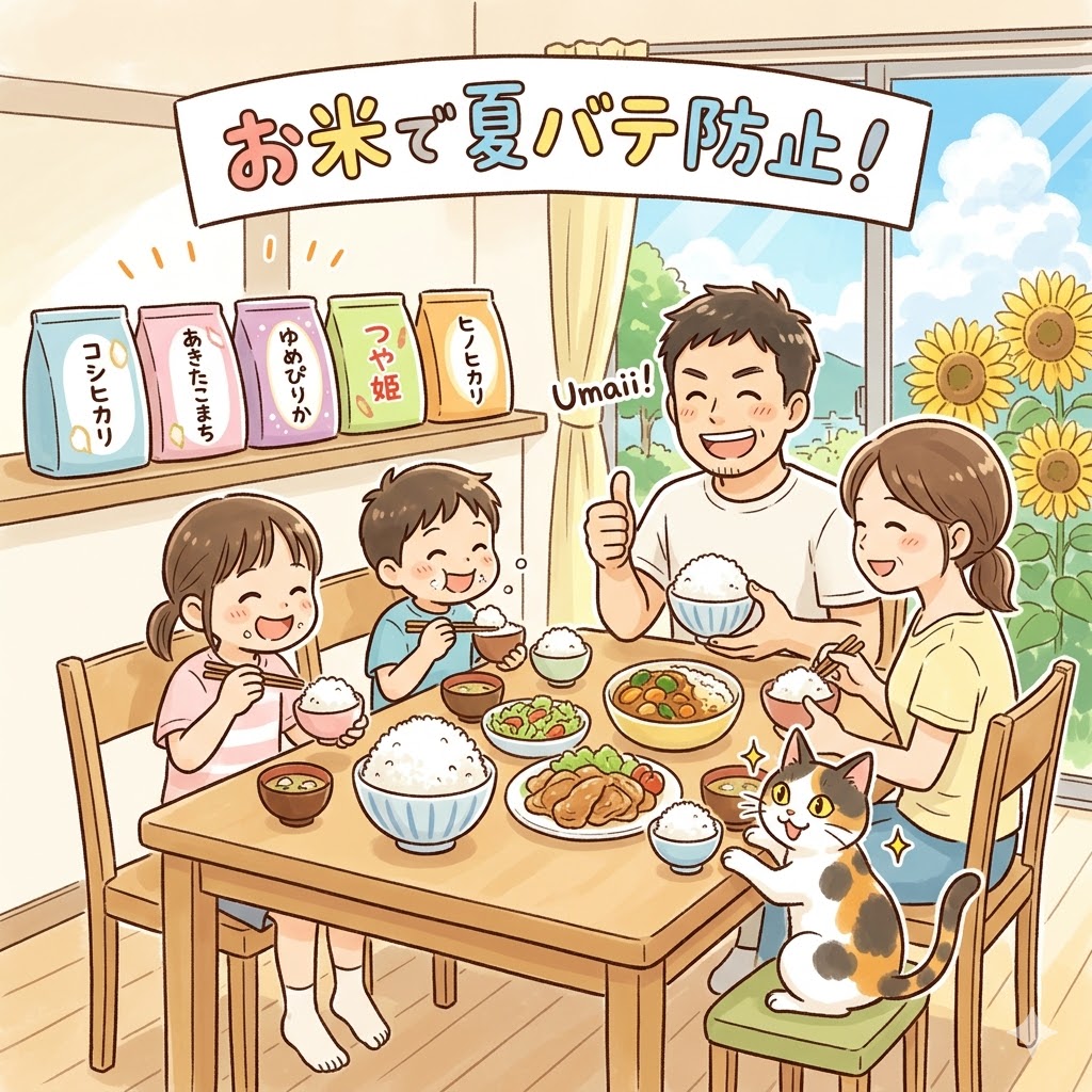 画像:暑い夏を乗り切るスタミナ源!今こそ買いたいおすすめの定番お米ブランド徹底比較