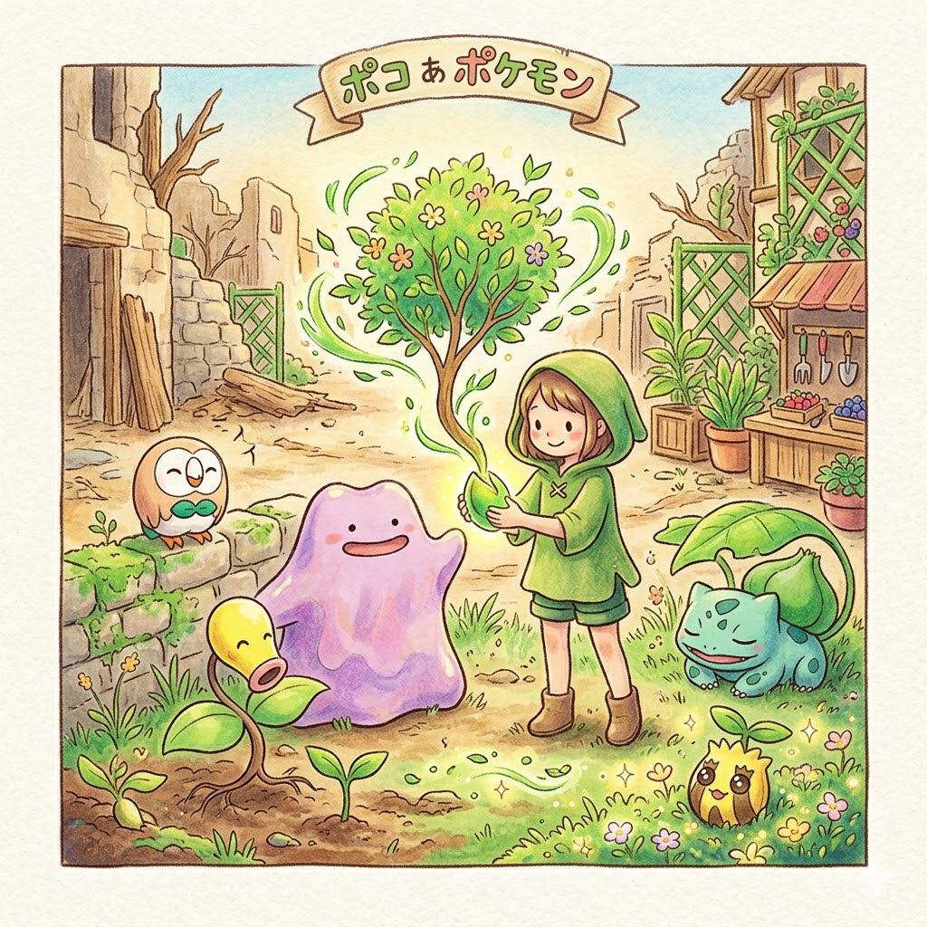 ぽこ あ ポケモンファンアート