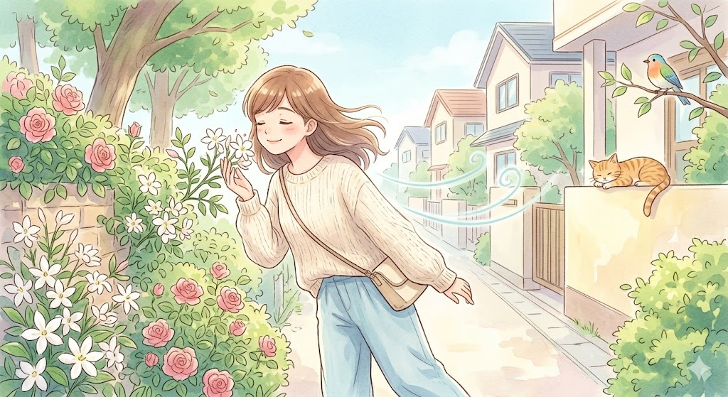 デジタルデトックス散歩