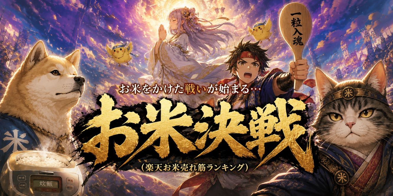 楽天お米売れ筋ランキング
