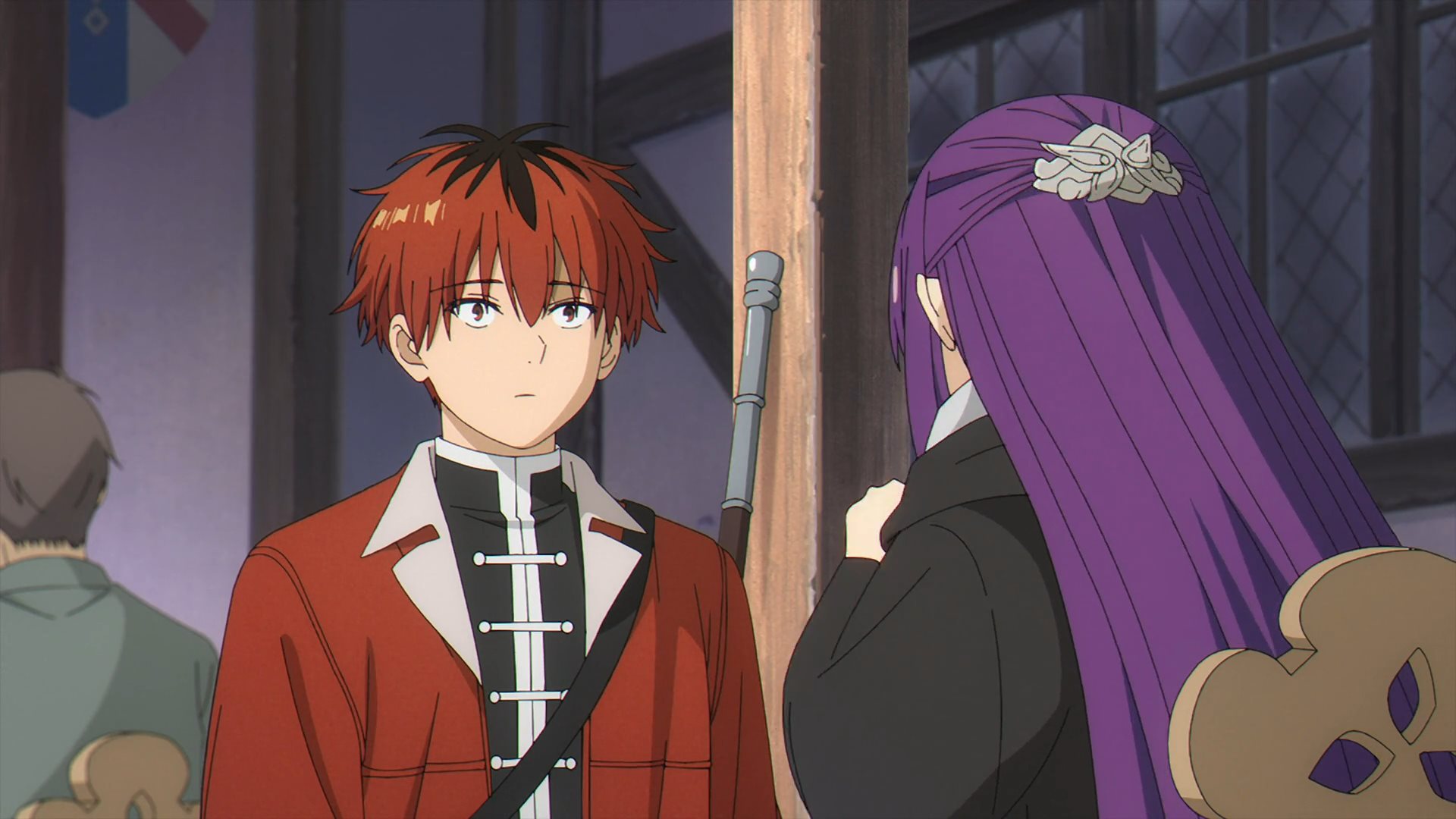 20秒でハンバーガーを食らい尽くすフェルンを見守る戦士シュタルク