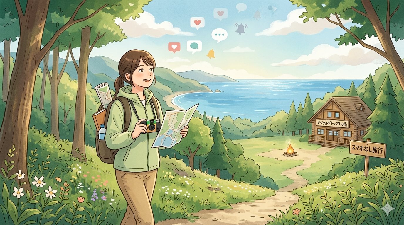 画像：SNS疲れの特効薬？あえてスマホを持たない「スマホなし旅行」とは