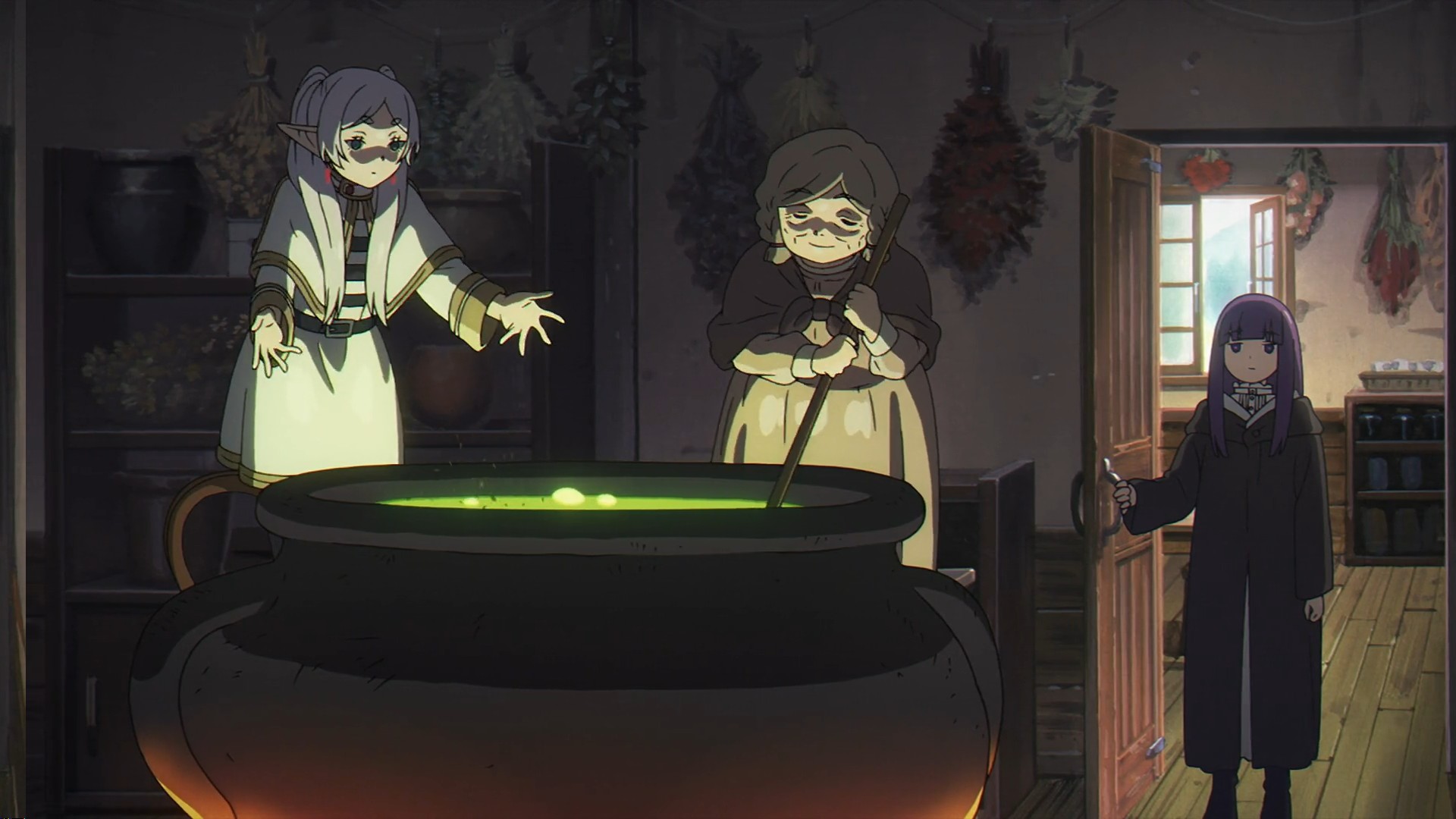 穏やかでない現場を見てしまったフェルン